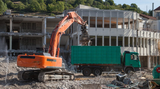 déchets d’un chantier