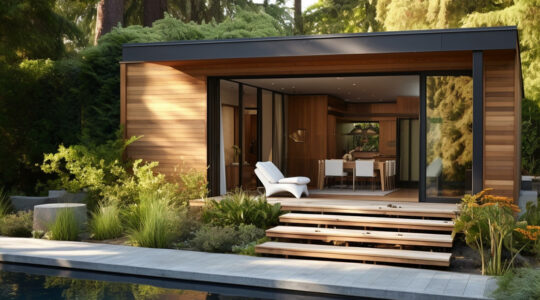 studio de jardin en bois